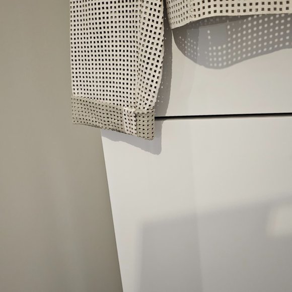 HELMUT LANG Optic White Sift Leather Jacket Small - Picture 5 of 15